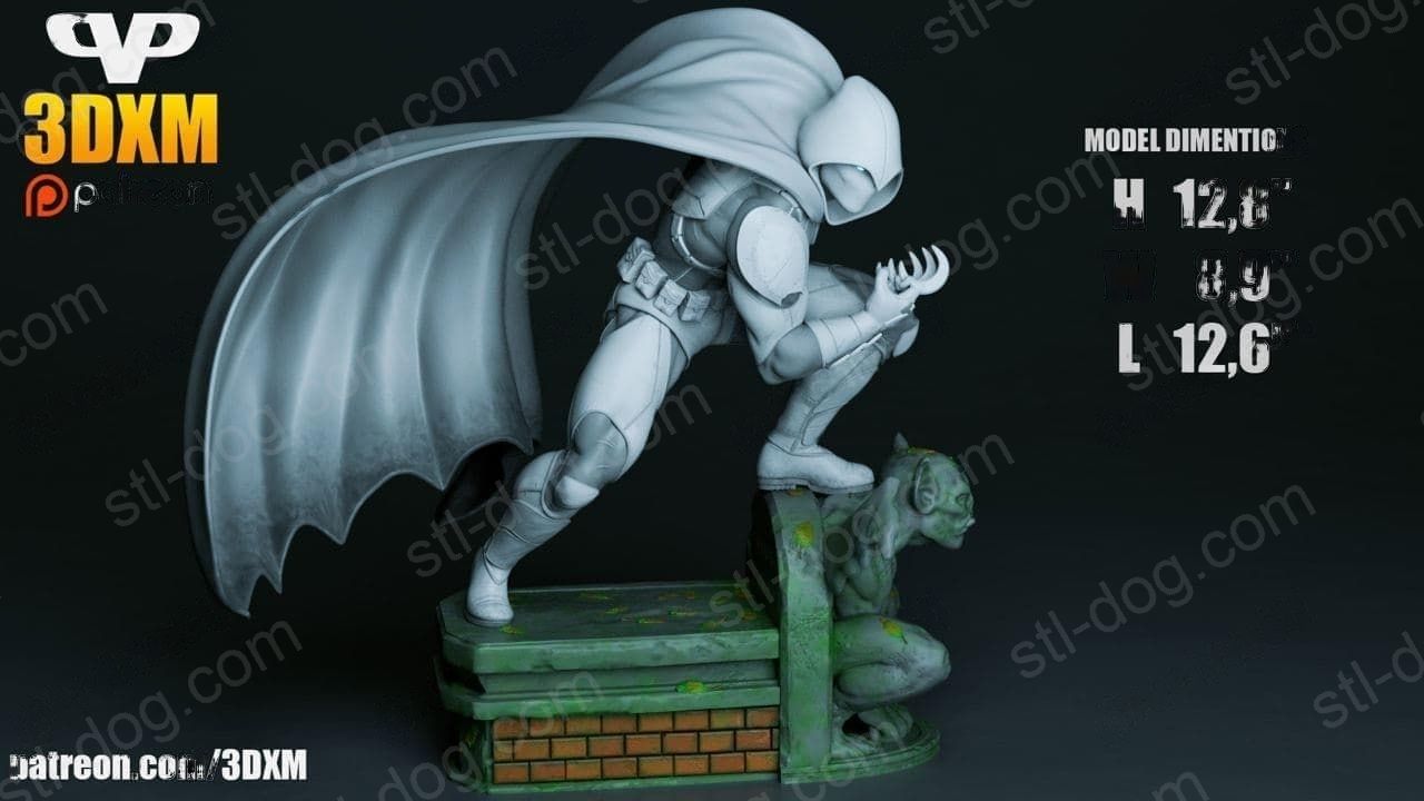 月光骑士(Moon Knight) 3D打印图纸